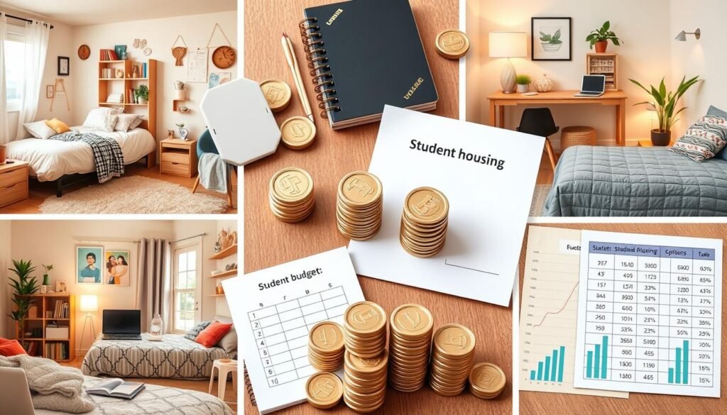 student housing budget